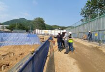 경기도, 집중호우 대비 181개 대형 건축공사장 안전점검, 318건 조치